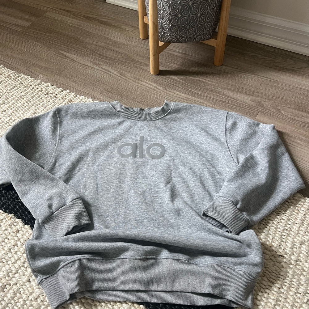 ALO Yoga Gray Sweatshirt
